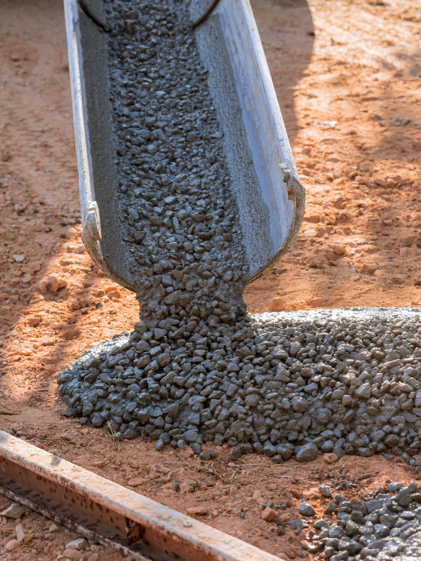 concrete pouring in louisiana